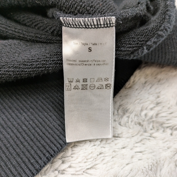 Jimmy Choo Hoodie Women's S Black High Heel Graphic Cotton French Terry - Picture 7 of 10